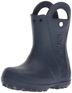 Crocs Dziecięce buty dziecięce Handle It Rain Boot, grantowy, 33/34 EU - Buty dla dziewczynek - miniaturka - grafika 1