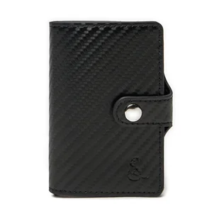 Etui na karty kredytowe Semi Line P8296-1 Czarny - Etui na dokumenty i karty - miniaturka - grafika 1