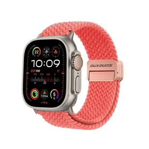 DUX DUCIS Mixture Pro - pleciona opaska do Apple Watch 42/44/45/49mm guava - Akcesoria do smartwatchy - miniaturka - grafika 1