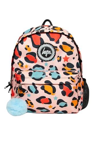 Hype Plecak dziecięcy unisex w panterkę, wielokolorowy, jeden rozmiar, multi, Rozmiar uniwersalny
