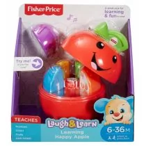 Fisher Price Uczące jabłuszko DYY31 - Zabawki interaktywne dla dzieci - miniaturka - grafika 1