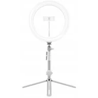 Pozostałe akcesoria do telefonów - Kodak Kodak LED Ring Light Selphie 10 RL001 + Statyw Srebrny SB6084 - miniaturka - grafika 1