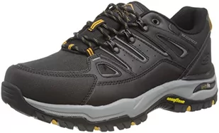 Skechers 204630 Blk, Trampki męskie, Czarna skóra Pu Syntetyczne, 44 EU - Trampki męskie - miniaturka - grafika 1