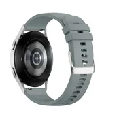 Akcesoria do smartwatchy - Beline pasek Watch 20mm Grid Texture Silicone jasnoszary /light grey box - miniaturka - grafika 1