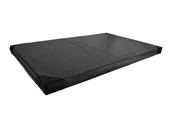 Maty do ćwiczeń - Materac gimnastyczny UNDERFIT 200 x 120 x 5 cm twardy czarny - miniaturka - grafika 1