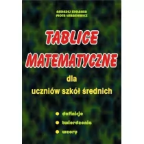 Andrzej Kiełbasa, Piotr Łukasiewicz Tablice matematyczne dla uczniów szkół średnich - Pomoce naukowe - miniaturka - grafika 1