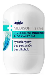 Scan Anida SCAN medisoft sensitive dezodorant mineralny 50 ml - Dezodoranty i antyperspiranty unisex - miniaturka - grafika 1