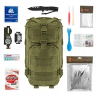 Plecaki - Plecak ewakuacyjny Ucieczkowy Badger Outdoor Recon 25l Olive z wyposażeniem - miniaturka - grafika 1