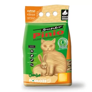 Certech Żwirek Super Pinio Cytrus żwirek dla kota drewniany 5l - Żwirek dla kotów - miniaturka - grafika 1