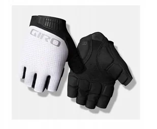 Rękawiczki męskie GIRO BRAVO II GEL krótki palec white roz. XL obwód dłoni 248-267 mm / dł. dłoni 200-210 mm NEW 2025 - Rękawiczki rowerowe - miniaturka - grafika 1