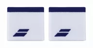 Tenis ziemny - Frotka Babolat  Logo Wristband White/Sodalite Blue - miniaturka - grafika 1