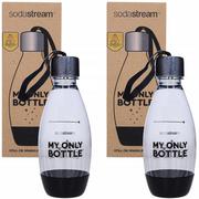Akcesoria i części AGD - SodaStream 2x BUTELKA SODASTREAM SATURATOR SODA SLIM FUSE - miniaturka - grafika 1