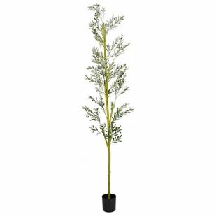 vidaXL Sztuczne drzewo oliwne 1000 liści 300 cm zielone - Sztuczne kwiaty - miniaturka - grafika 1