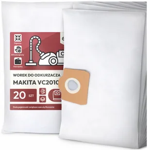 20x Worek do Odkurzacza Makita VC2010L Syntetyczny Tekstylny Pojemny Worki - Worki do odkurzaczy - miniaturka - grafika 1