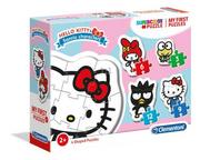 Puzzle - Clementoni Moje Pierwsze Puzzle Hello Kitty - - miniaturka - grafika 1