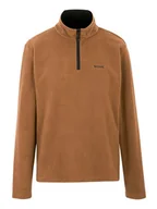 Bluzy męskie - Regatta Bluza polarowa "Thompson" w kolorze jasnobrązowym - miniaturka - grafika 1