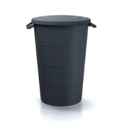 Skrzynie ogrodowe - Pojemnik gospodarczy PROSPERPLAST Smooth IDSM80U-S433 80 L Antracytowy - miniaturka - grafika 1
