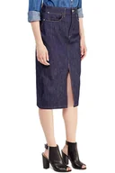 Spódnice - SPÓDNICA JEANSOWA WRANGLER LONG PENCIL RETRO DRY W228CY041 - Wrangler - miniaturka - grafika 1