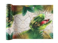 Dekoracje i nakrycia stołu na imprezę - Bieżnik Dinozaury - 30 cm x 5 m - 1 szt. - miniaturka - grafika 1