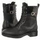 Botki damskie - Workery Rubber Sole Combat Boot W HW0HW01717 (CK370-a) Calvin Klein - grafika 1