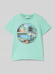 T-shirt o kroju regular fit z czystej bawełny - Koszulki dla chłopców - miniaturka - grafika 1