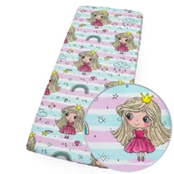 Prześcieradła dla dzieci - PRZEŚCIERADŁO DO KOŁYSKI 90x40 cm BAWEŁNA Kerstin - miniaturka - grafika 1