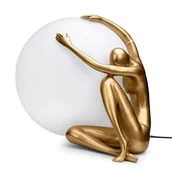 Lampy stojące - Podłogowa lampa do jadalni UOMO MSE1501100453 Moosee designerska złota - miniaturka - grafika 1