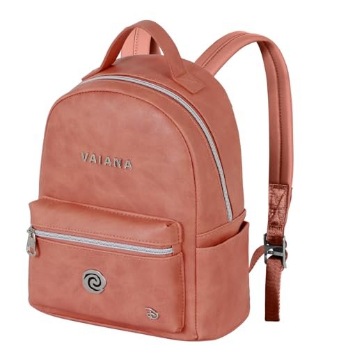 Disney Moana Coral-Heady plecak, czerwony, 25 x 29 cm, pojemność 8 l, Czerwony Moana, Jeden rozmiar, Plecak Heady