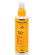 Balsamy i kremy do opalania - Isispharma Uveblock SPF50+ - Spray bardzo wysoka ochrona 200ml - miniaturka - grafika 1