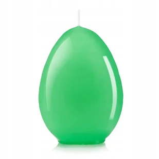 ŚWIECZKA WIELKANOCNA ŚWIECA JAJKO 12cm ŻÓŁTE - Świece - miniaturka - grafika 1