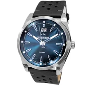 Zegarki męskie - Szwajcarski zegarek męski Bisset BSCF40 czarny sk SZAFIR - miniaturka - grafika 1