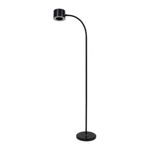 Lampa podłogowa 146 cm z pilotem czarna - Lampy stojące - miniaturka - grafika 1