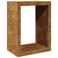 Wózki magazynowe - vidaXL Stojak na drewno opałowe, 60x40x80 cm, stal kortenowska - miniaturka - grafika 1