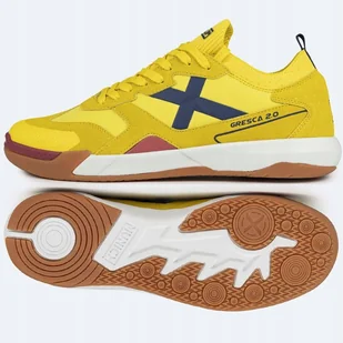 Buty Munich Gresca 2.0 IN 3003003 żółty 41 - Piłka nożna - miniaturka - grafika 1
