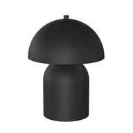 Lampy stojące - Prosta lampka nocna, czarny grzybek 1451/LN2 z serii MUSH LN2 BL - miniaturka - grafika 1