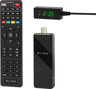 Tuner TV Blow Dekoder Tuner DVB-T2 Blow 6000FHD mini - Tunery TV do PC - miniaturka - grafika 1