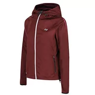 Kurtki damskie - ZONE3 Damska kurtka softshell brązowy kasztanowy/koralowy M - miniaturka - grafika 1