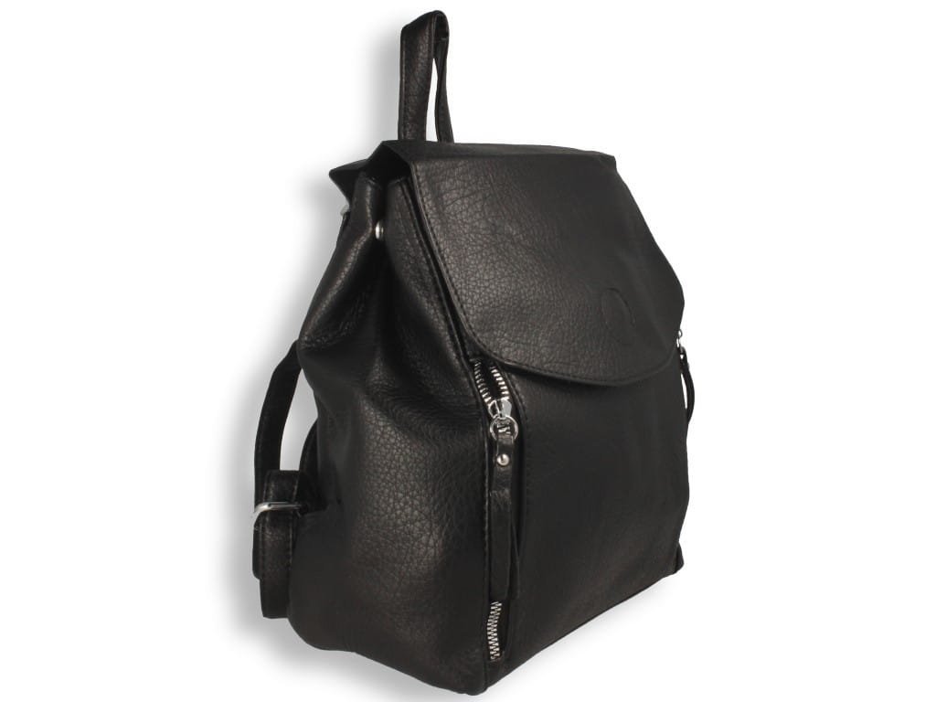 Plecak damski czarny elegancki z rączką