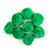 Dekoratorstwo - Dekor-Art Serwis, pompony ozdobne, zielone - miniaturka - grafika 1