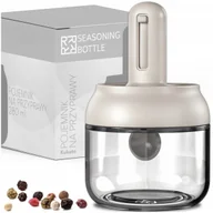 Pojemniki kuchenne - Pojemnik Kuchenny Na Przyprawy Z Łyżką Szklany Do Soli Pieprzu Kawy 280Ml - miniaturka - grafika 1