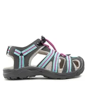 Buty dla dziewczynek - Sandały CMP Aquarii 2.0 30Q9664 Szary - miniaturka - grafika 1