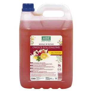 ABE MYDŁO W PŁYNIE OWOCE POŁUDNIOWE 5L BF7A-15975 - Mydła - miniaturka - grafika 1