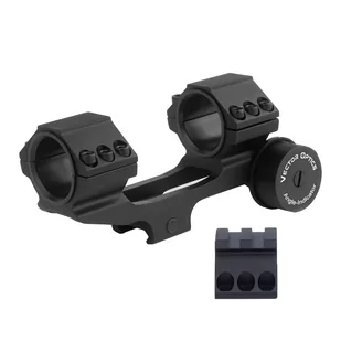 Vector Optics - Montaż do lunety jednoczęściowy ze wskaźnikiem kąta i poziomicą - 30 mm - Picatinny - SCACD-14 - Amunicja i osprzęt ASG - miniaturka - grafika 1