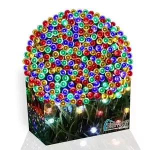 Lampki choinkowe świąteczne 300 LED Wielokolorowe - Oświetlenie świąteczne - miniaturka - grafika 1