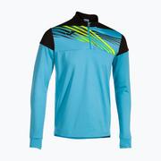Sport OUTLET - Bluza do biegania męska Joma Elite X fluor turquoise/black | WYSYŁKA W 24H | 30 DNI NA ZWROT - miniaturka - grafika 1