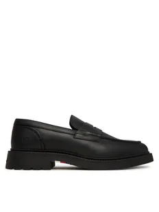 Tommy Hilfiger Mokasyny Comfort Lwt FM0FM05698 Czarny - Mokasyny męskie - miniaturka - grafika 1