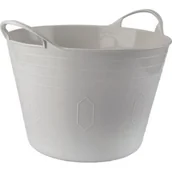 Kosze na bieliznę - Kosz wielofunkcyjny 15 l szary beż - miniaturka - grafika 1