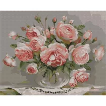 Symag Obraz Paint it! Malowanie po numerach. Bukiet róż GXP-792683 - Malowanie po numerach - miniaturka - grafika 1