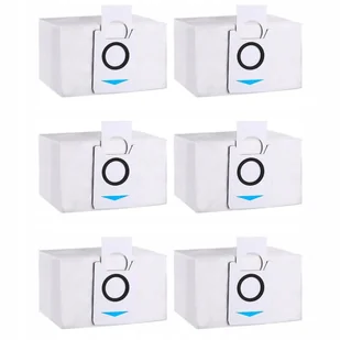 6 x WORKI NA KURZ do ECOVACS Deebot X1 OMNI/T20 OMNI/T10 OMNI/ X1 Turbo - Worki do odkurzaczy - miniaturka - grafika 1