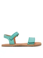 Buty dla dziewczynek - Froddo Sandały Barefoot Flexy Lia G3150264-22 S Zielony - miniaturka - grafika 1